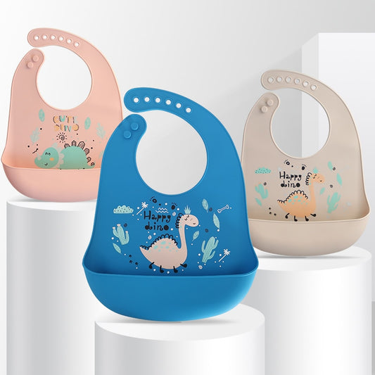 Bavoirbaby™-Bavoirs bébé imperméables et ajustables en silicone